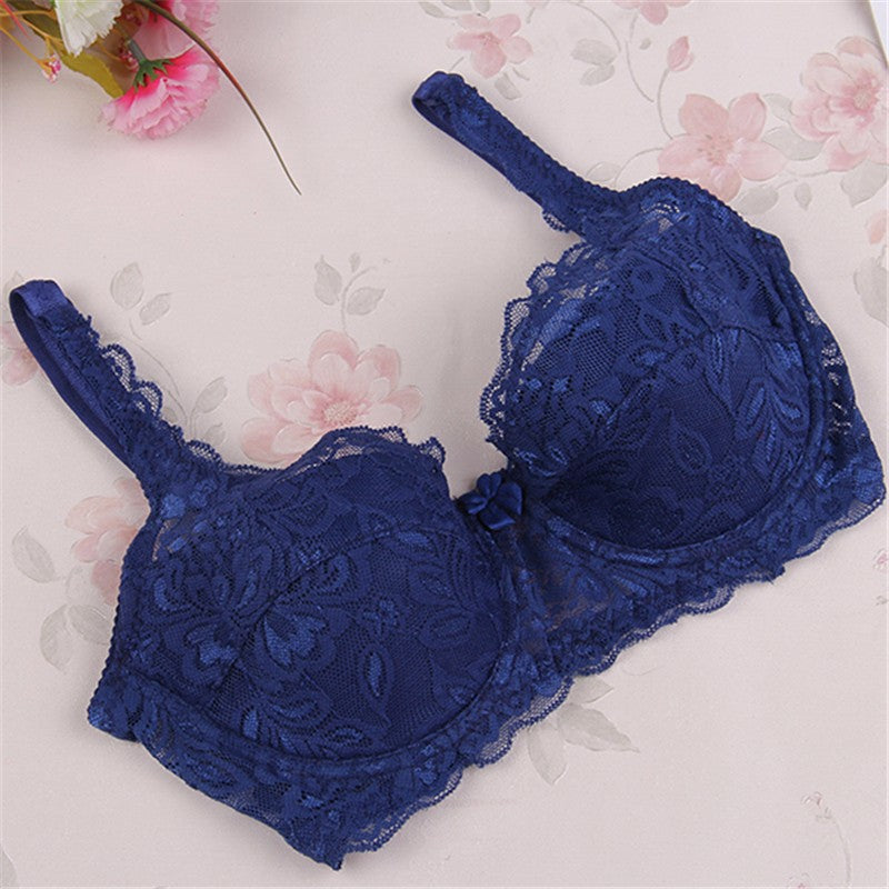 Full Cup Latest Women Lace Adjustable Bra