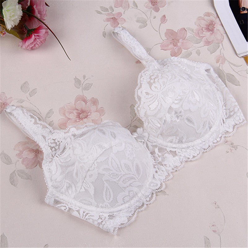 Full Cup Latest Women Lace Adjustable Bra