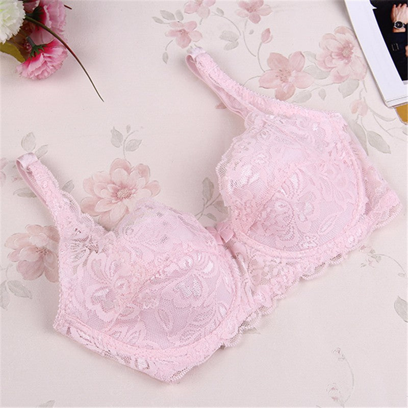 Full Cup Latest Women Lace Adjustable Bra