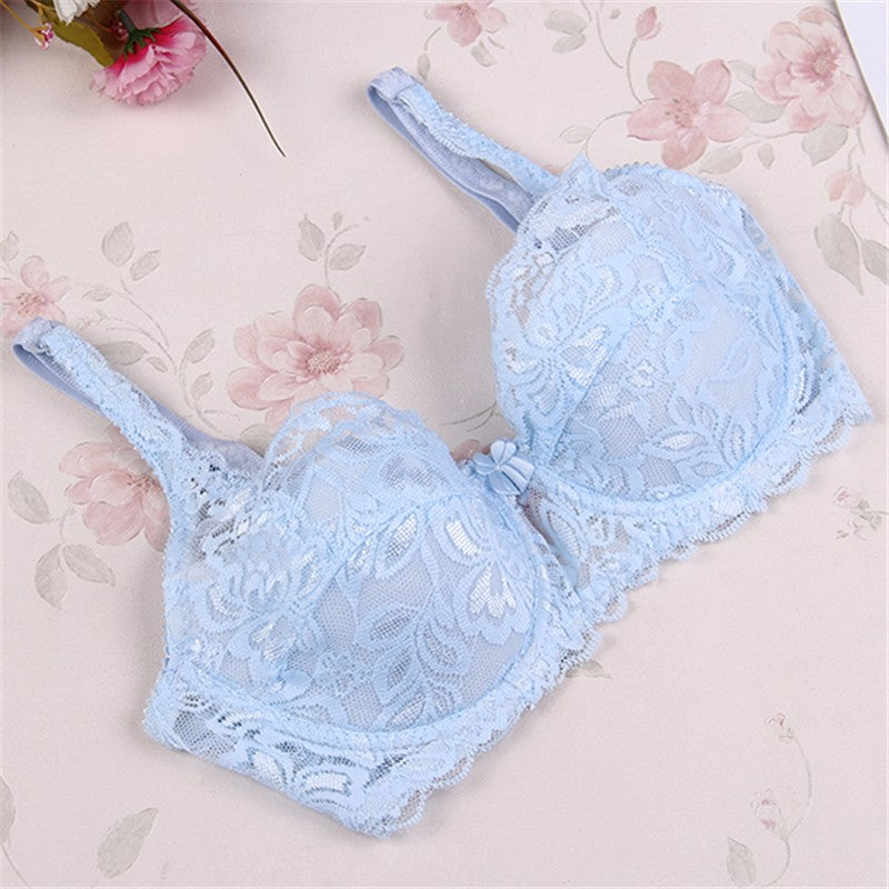 Full Cup Latest Women Lace Adjustable Bra