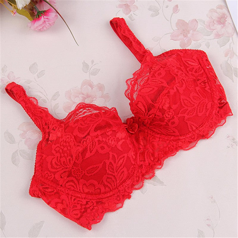 Full Cup Latest Women Lace Adjustable Bra