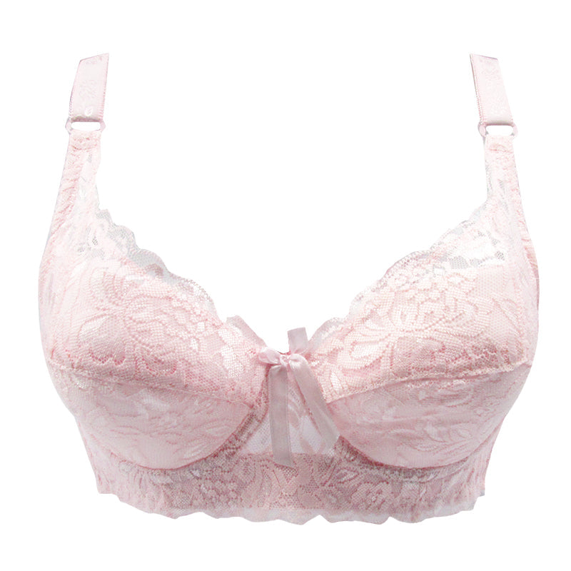 Full Cup Latest Women Lace Adjustable Bra