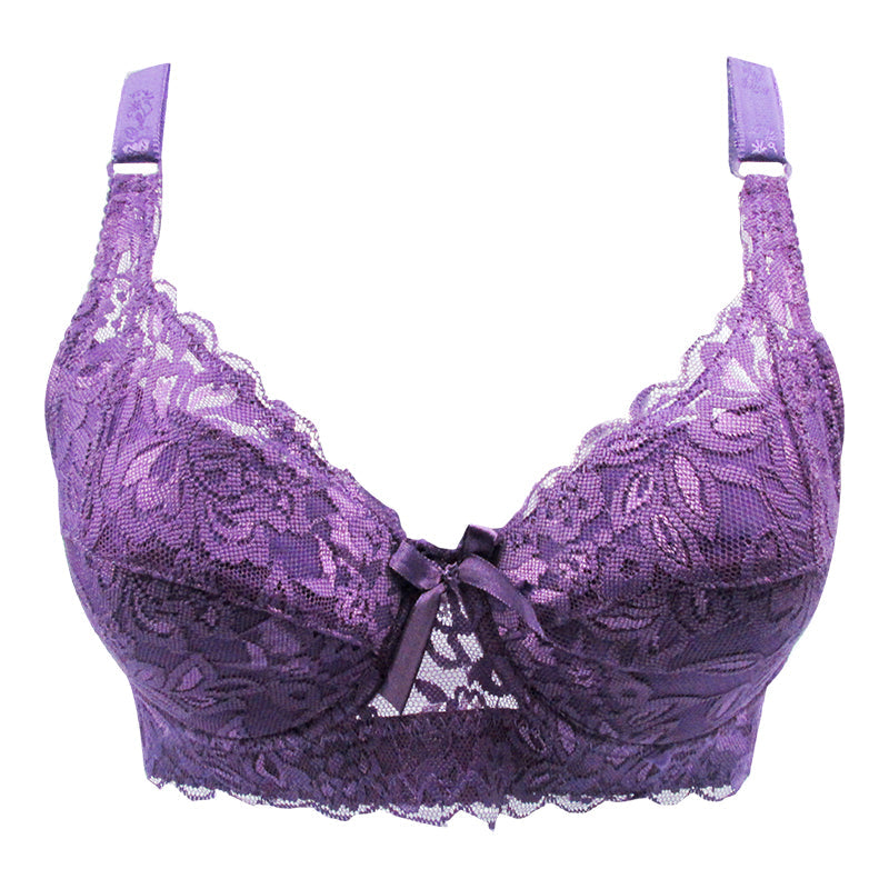 Full Cup Latest Women Lace Adjustable Bra