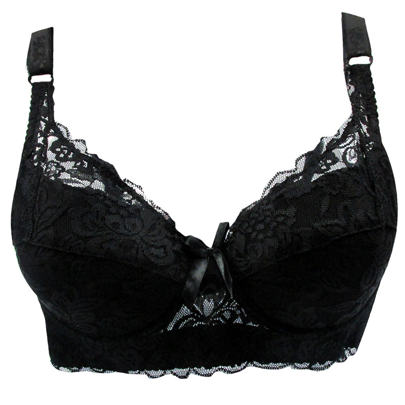 Full Cup Latest Women Lace Adjustable Bra