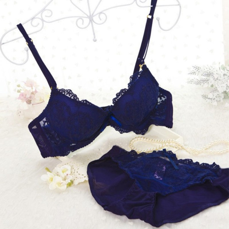 Women Lace Underwear Bra Sets & Briefs